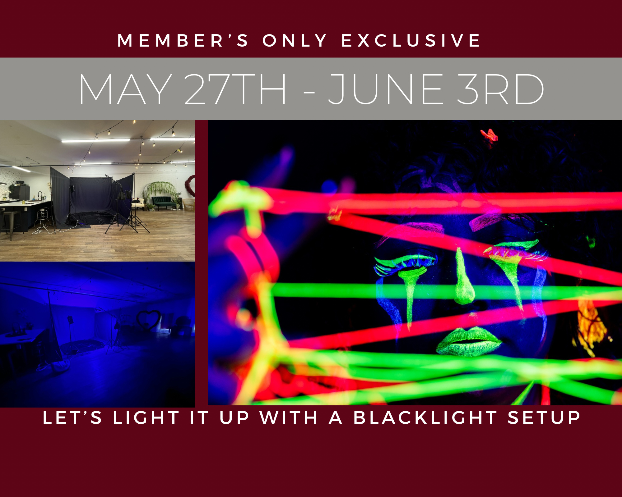 Blacklight will be available at the studio May 27- June 3rd www.mistudiospace.com