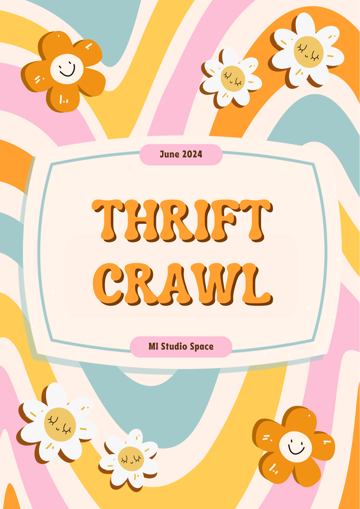 Thrift Crawl Event for Creatives www.mistudiospace.com